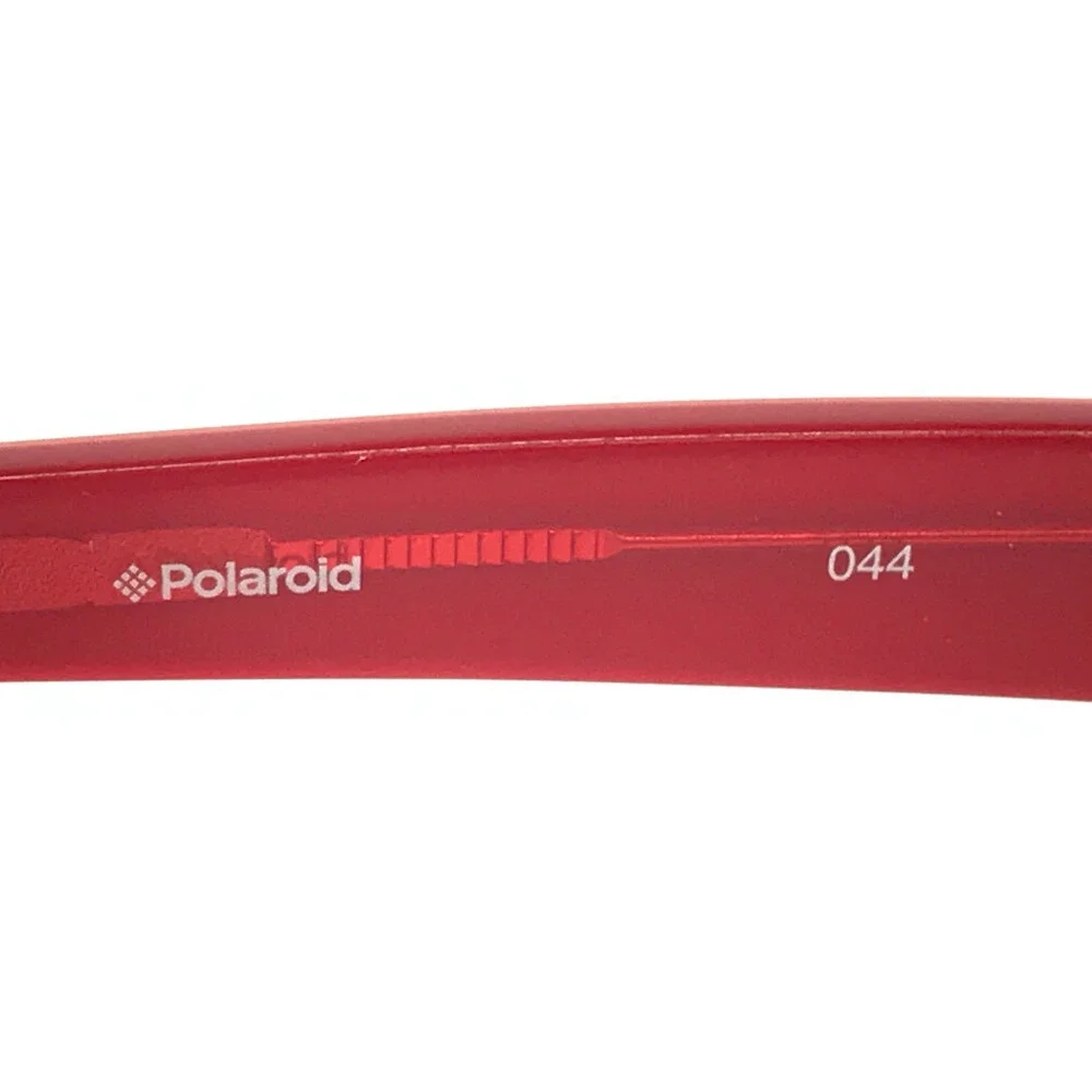 Polaroid Sunglasses X8400D 0A2 Black Red Frames with Purple Gradient Lenses